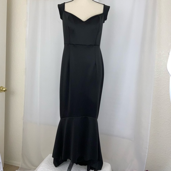 Women’s Black Elegant Formal Dress Size XL - Picture 1 of 4